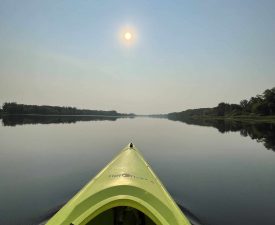 Summer kayaking adventure, Lake of the Woods MN