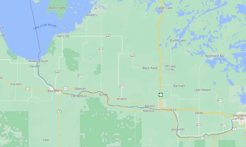 Rainy River map